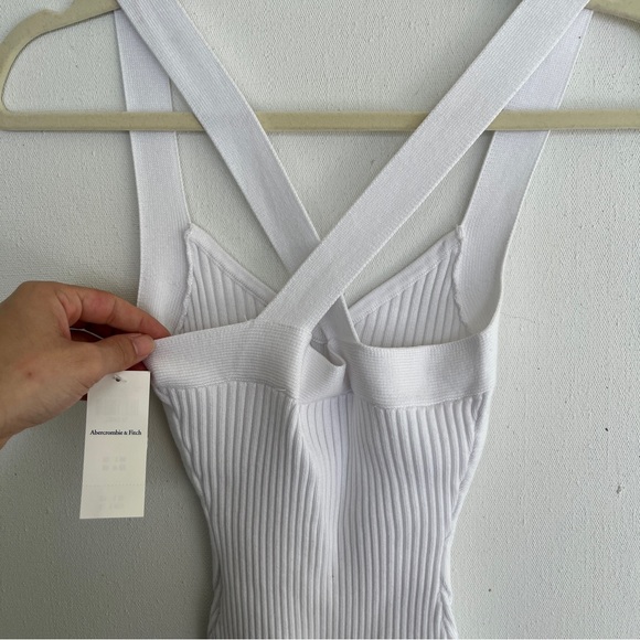 Abercrombie sweetheart knit cross back bodysuit - Picture 5 of 8
